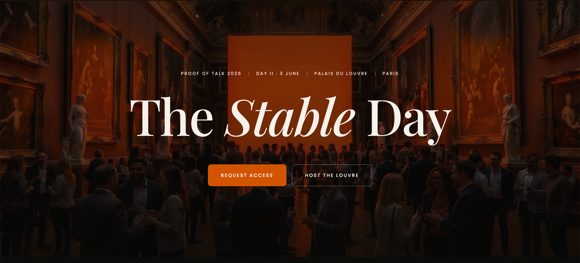 stablecoin event at Proof of Talk 2026