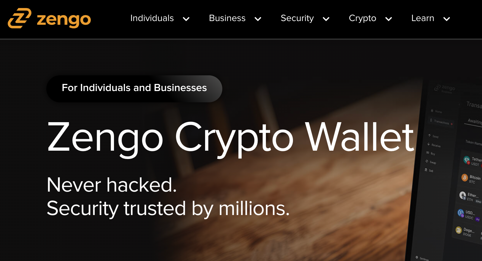Zengo Crypto Wallet