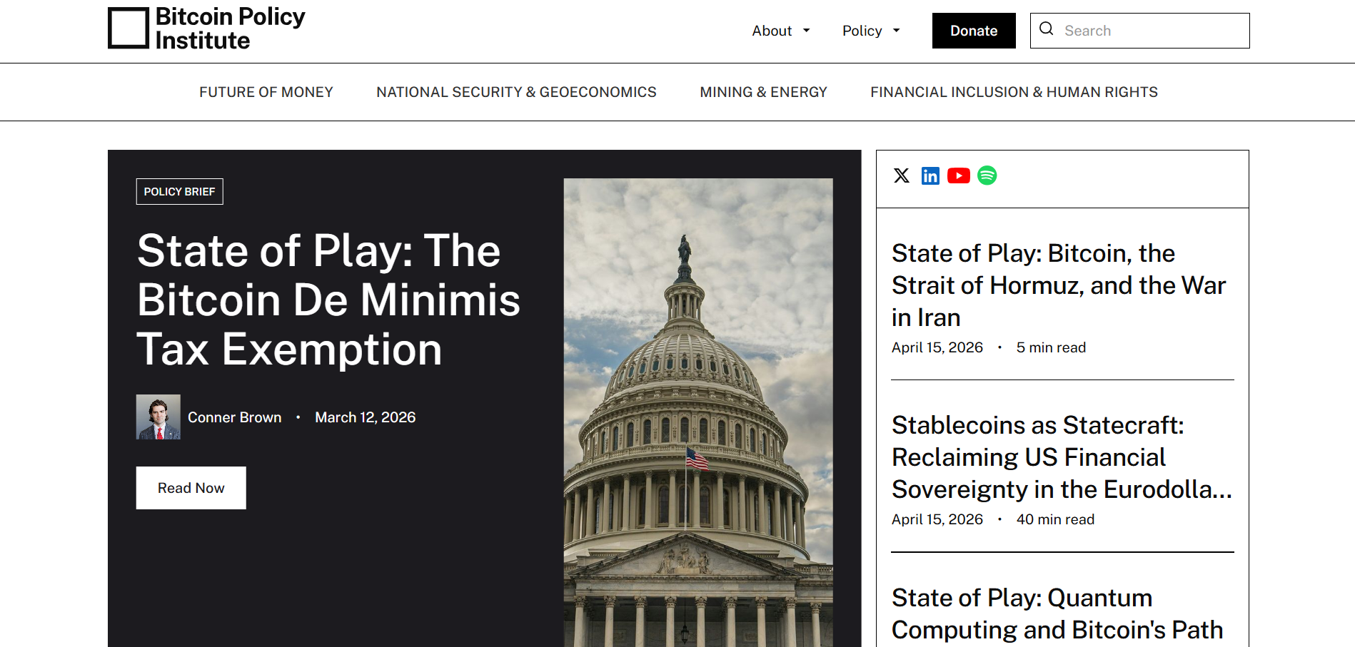 Bitcoin Policy Institute