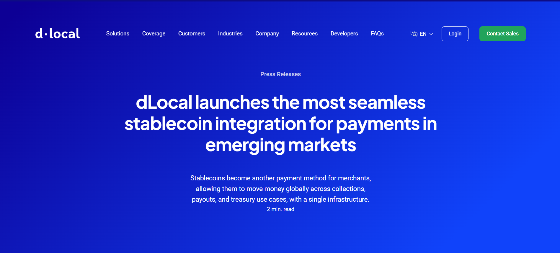 dLocal's Stablecoin Full
