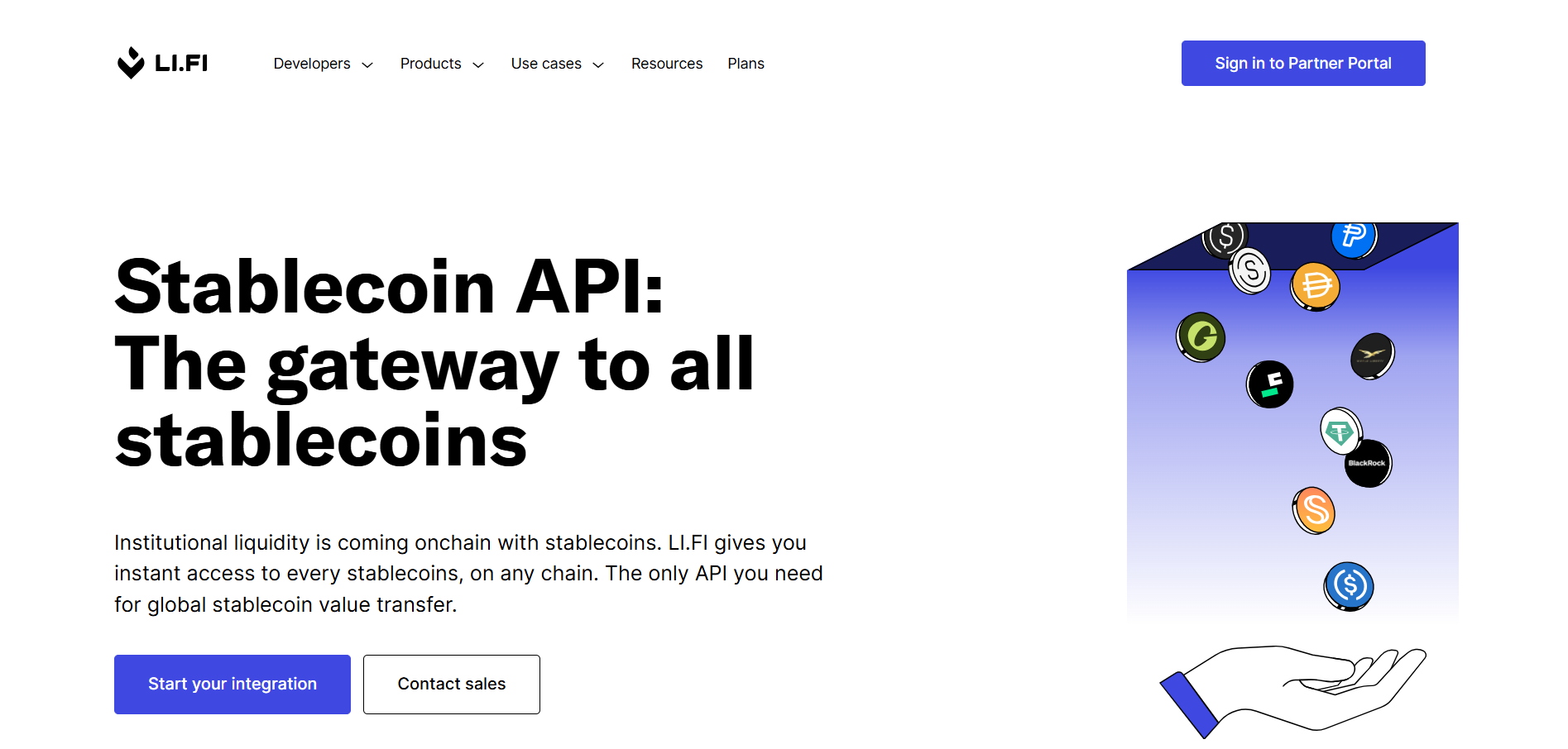 LI.FI Stablecoin API