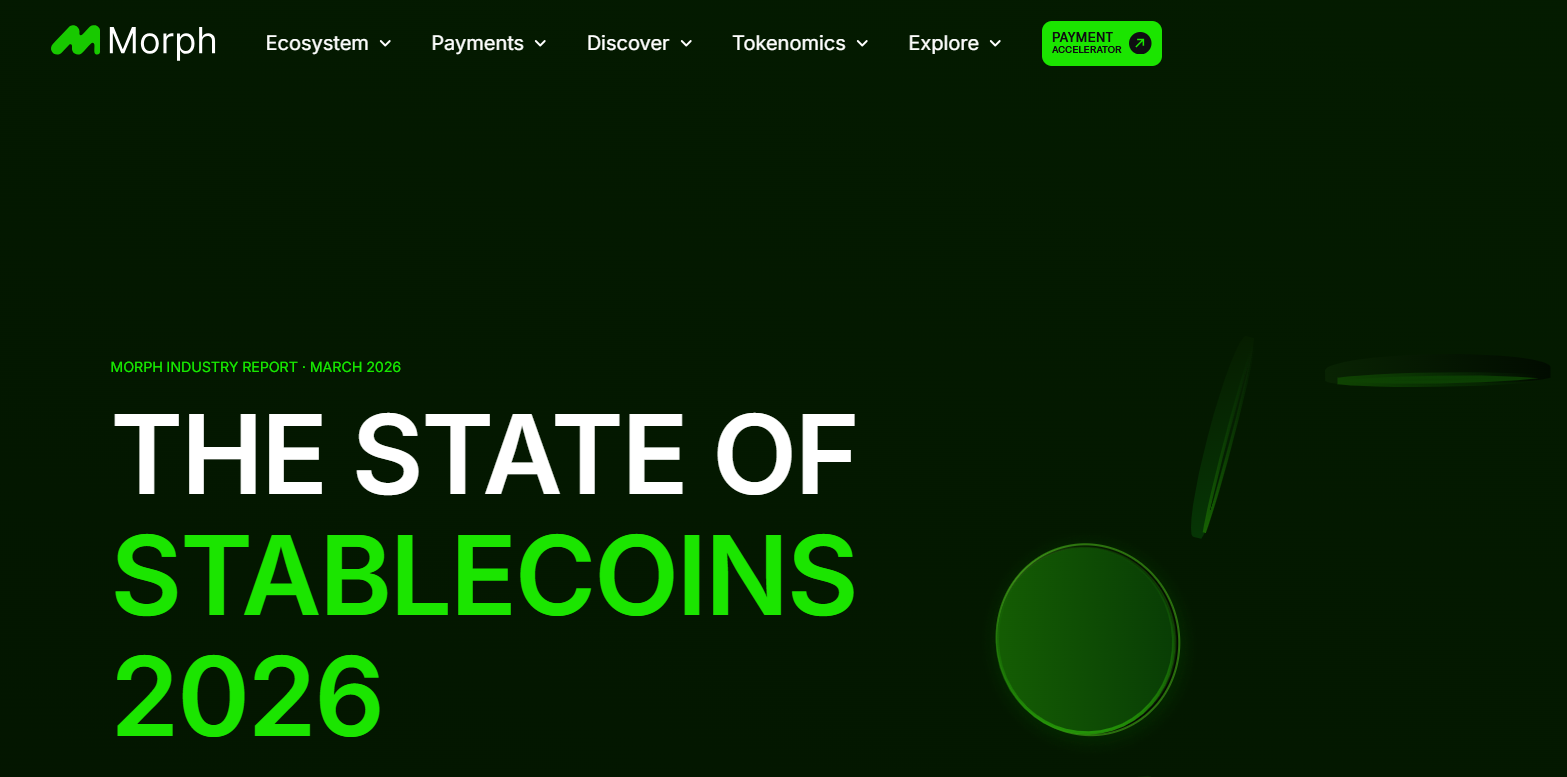 Morph's State of Stablecoins 2026 Report
