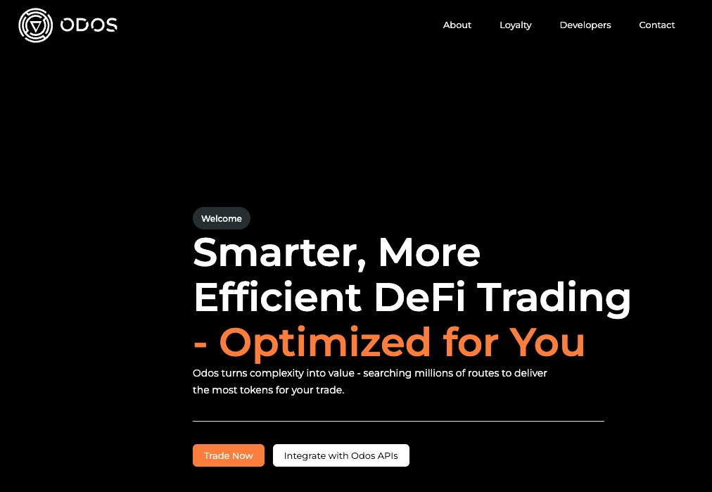 Odos DEX Aggregator