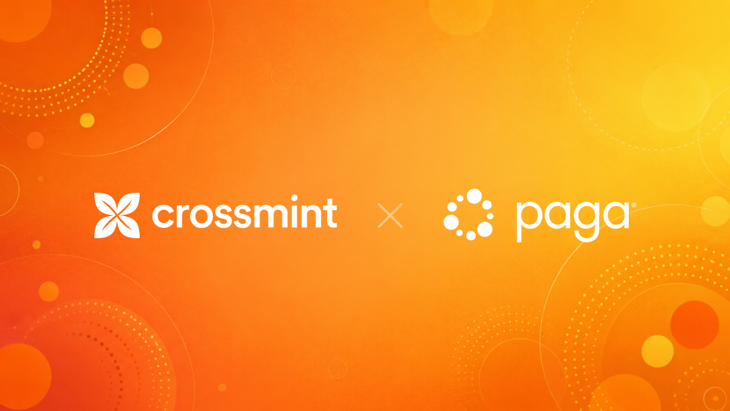 Crossmint Paga Partnership
