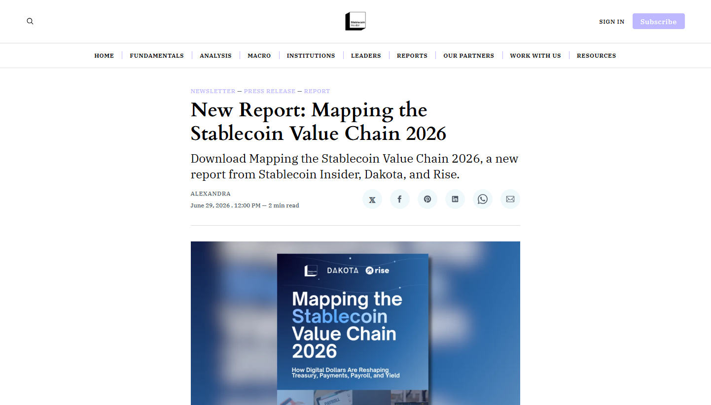Stablecoin Yield for Corporate Treasury
