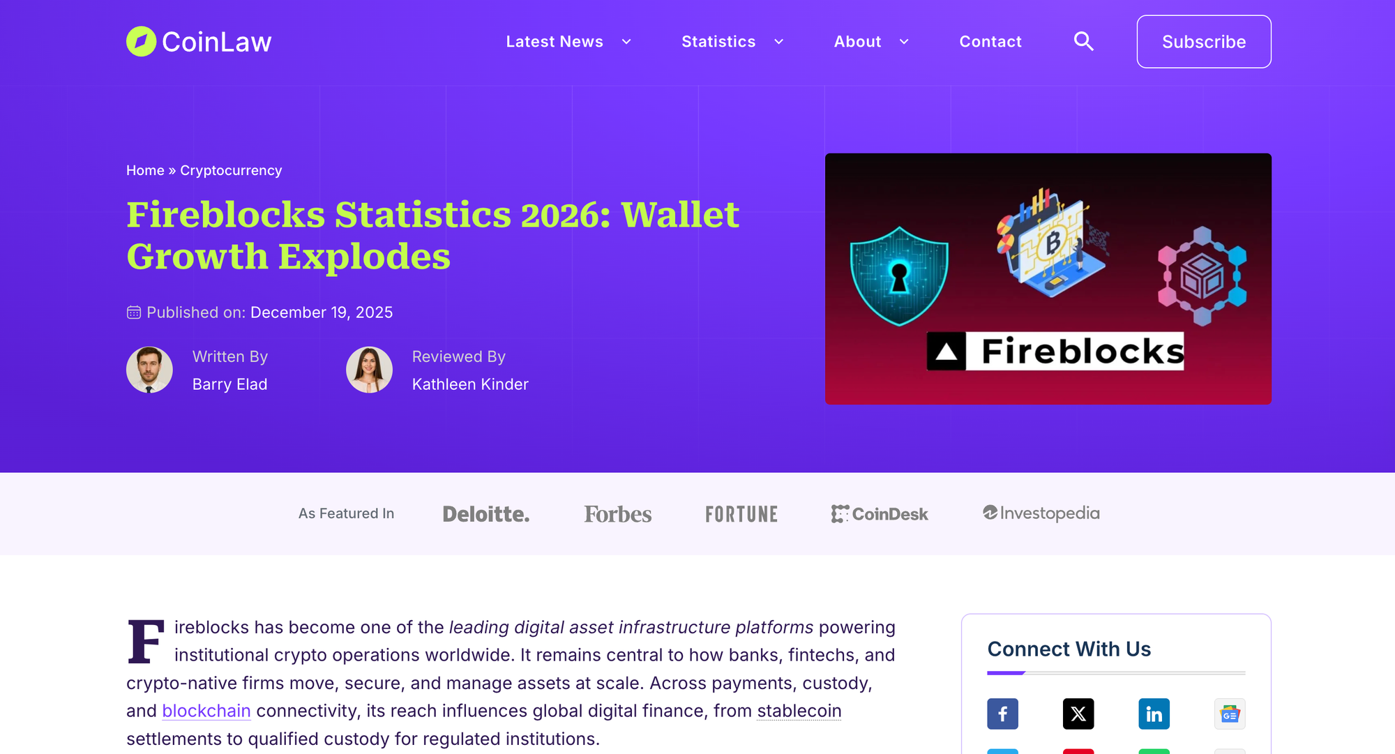 Fireblocks Statistics 2026: Wallet Growth Explodes