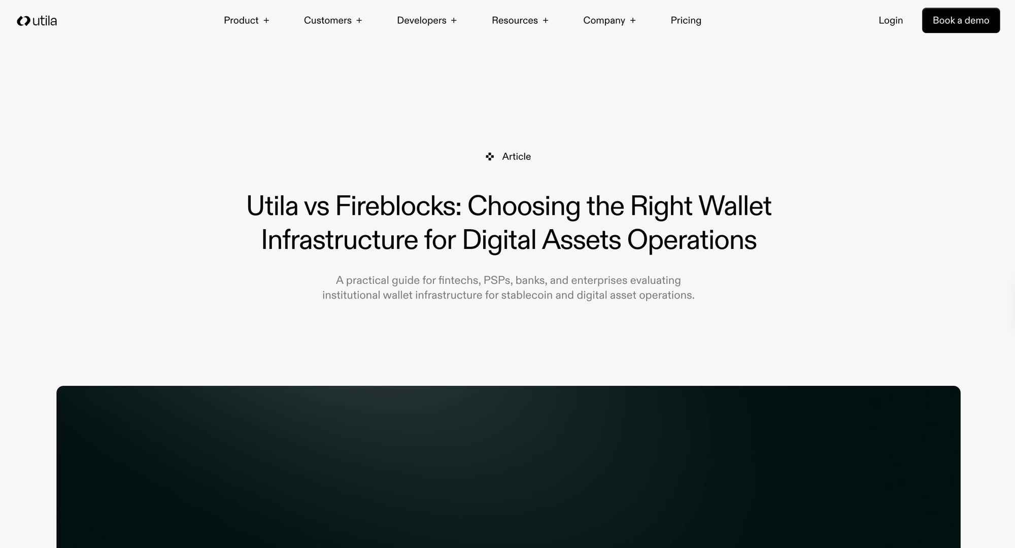 Utila vs Fireblocks: Choosing the Right Wallet Infrastructure for Digital Assets Operations
