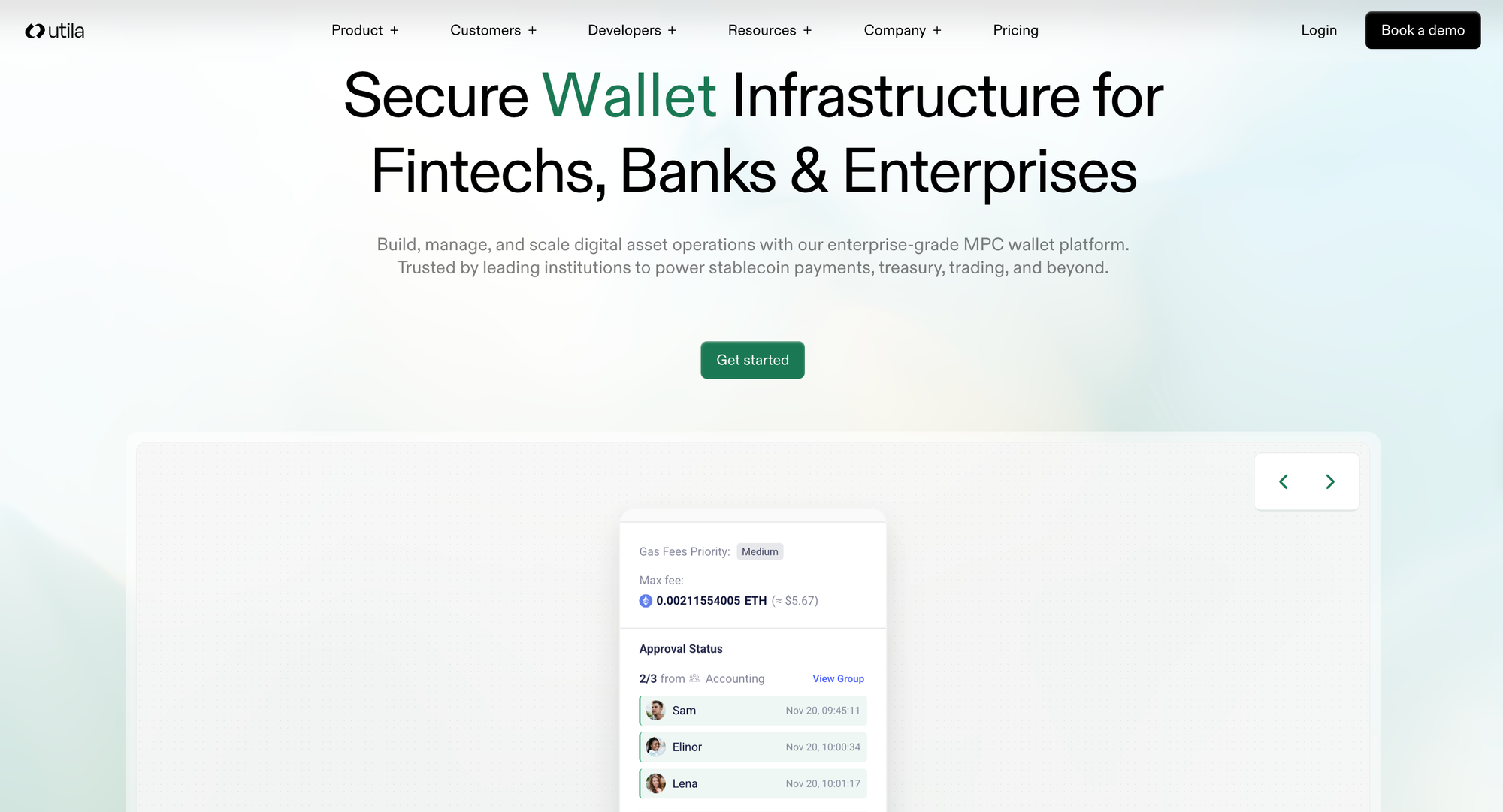Secure Wallet Infrastructure for Fintechs, Banks & Enterprises
