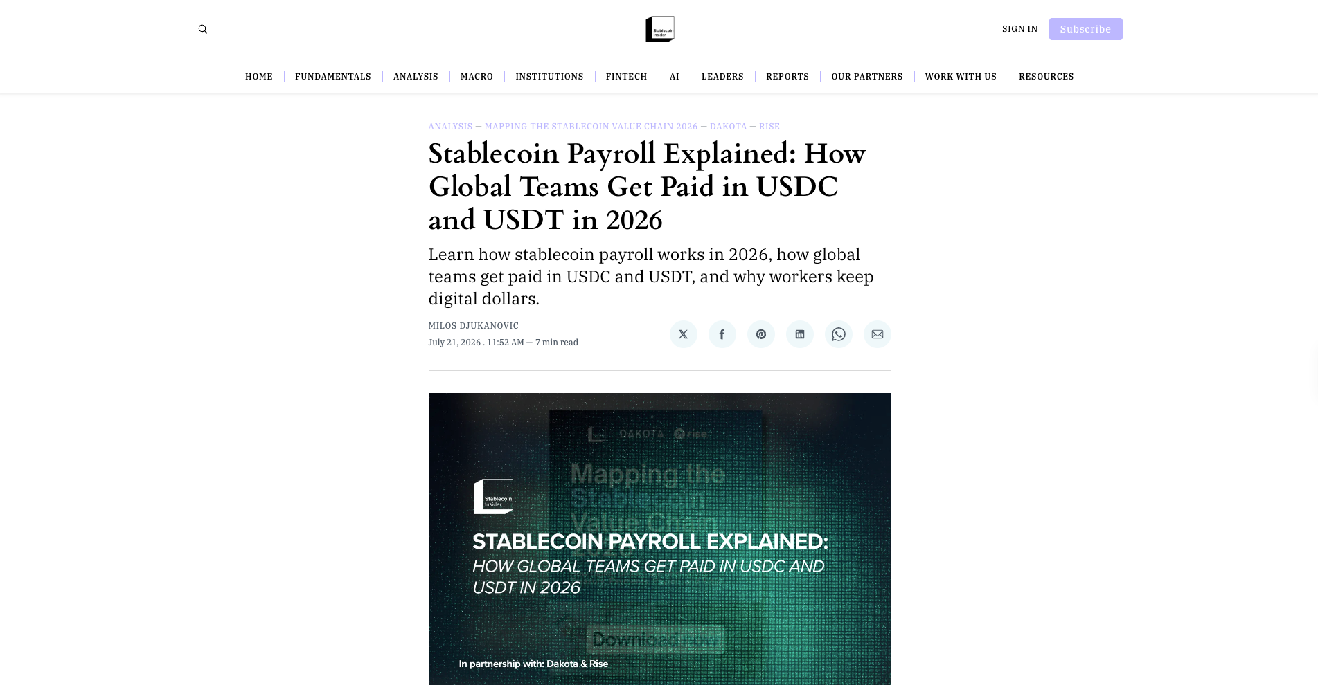 Stablecoin Payroll Explained: How Global Teams Get Paid in USDC and USDT in 2026