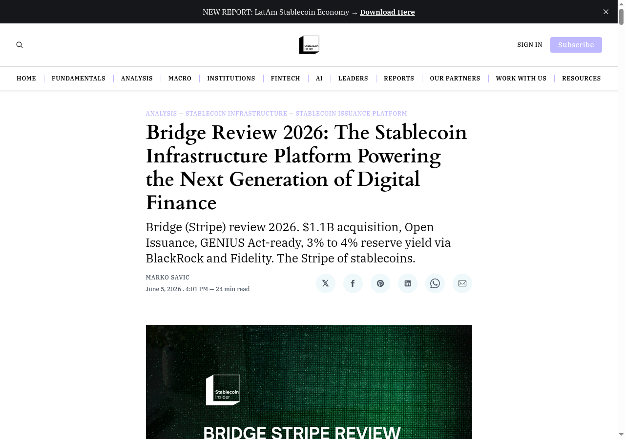 Bridge Review 2026