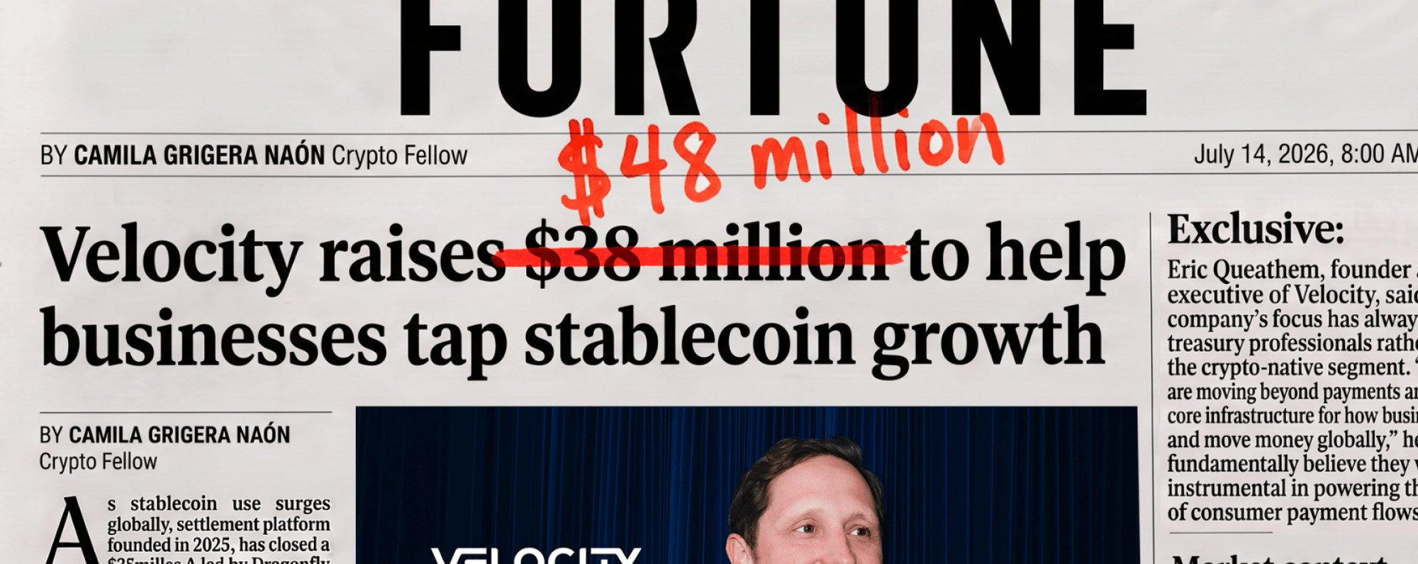Visa, Circle and Haun Ventures Back Velocity