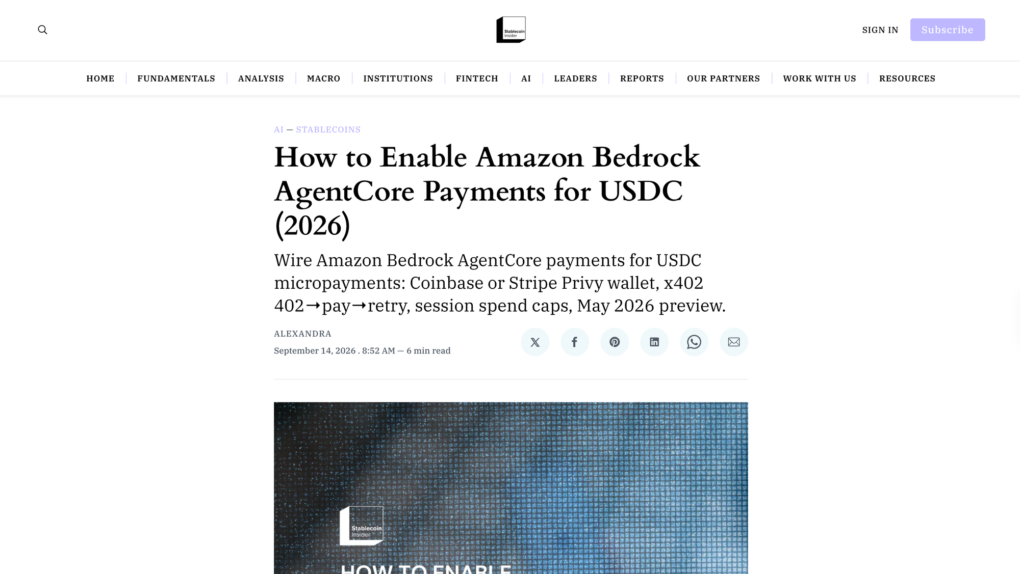 How to Enable Amazon Bedrock AgentCore Payments for USDC (2026)