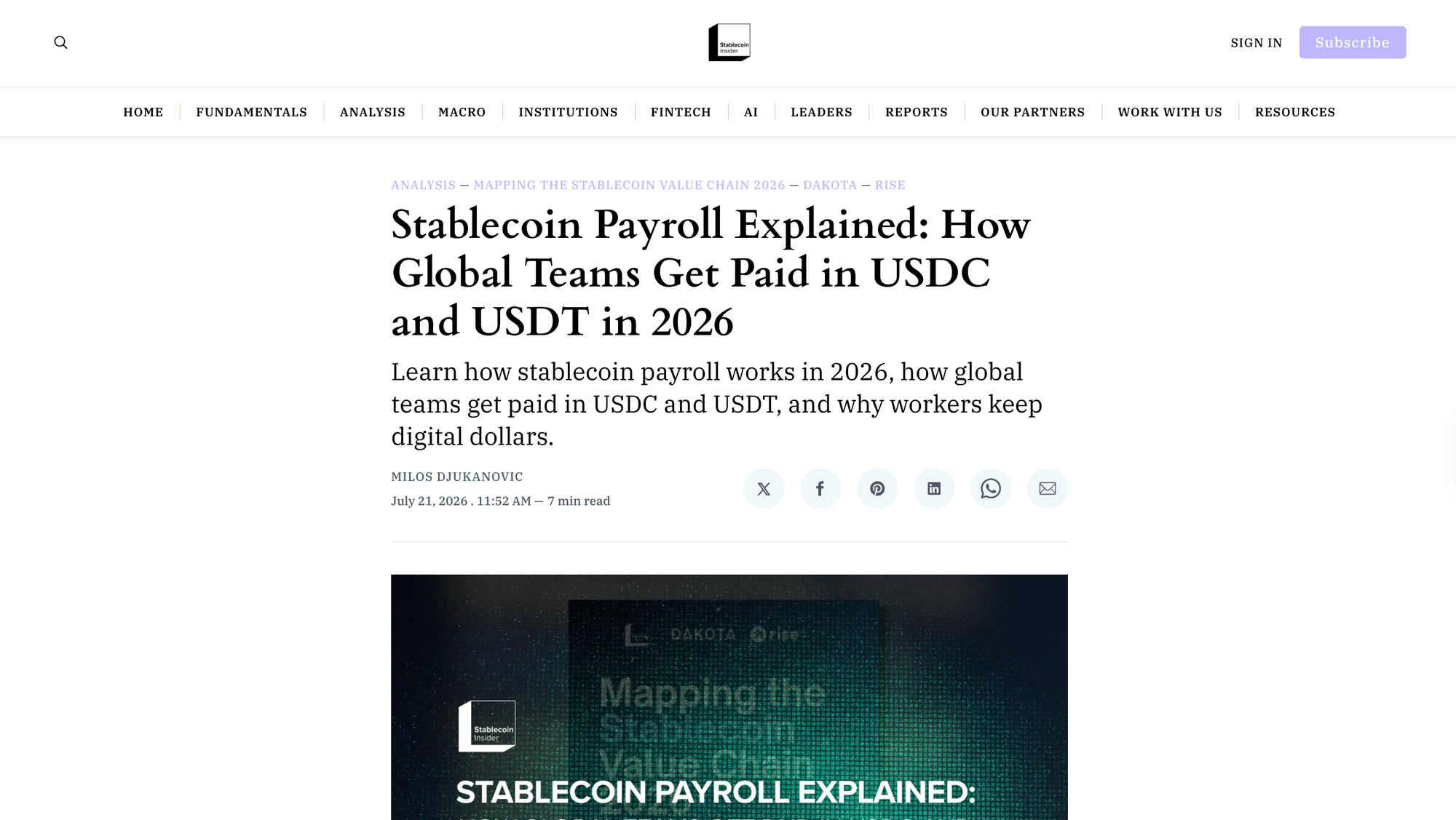 Stablecoin Payroll Explained: How Global Teams Get Paid in USDC and USDT in 2026