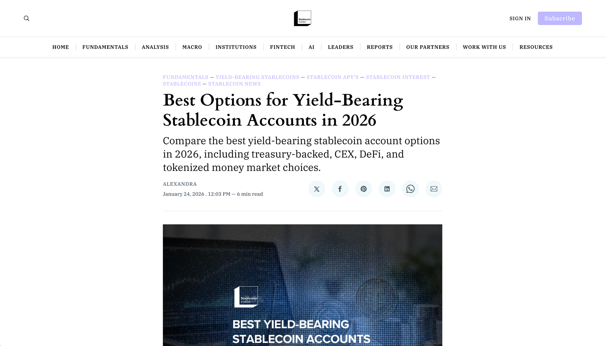 Best Business Accounts That Hold Stablecoin Balances