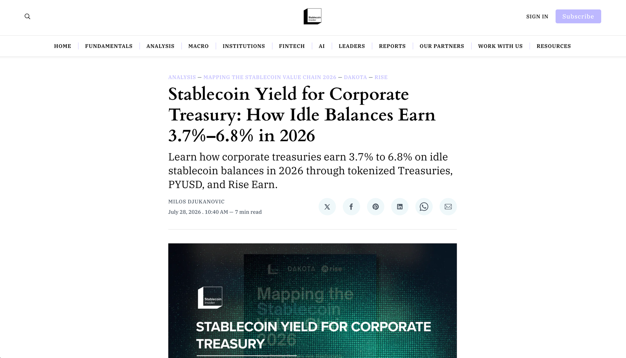 Best Business Accounts That Hold Stablecoin Balances