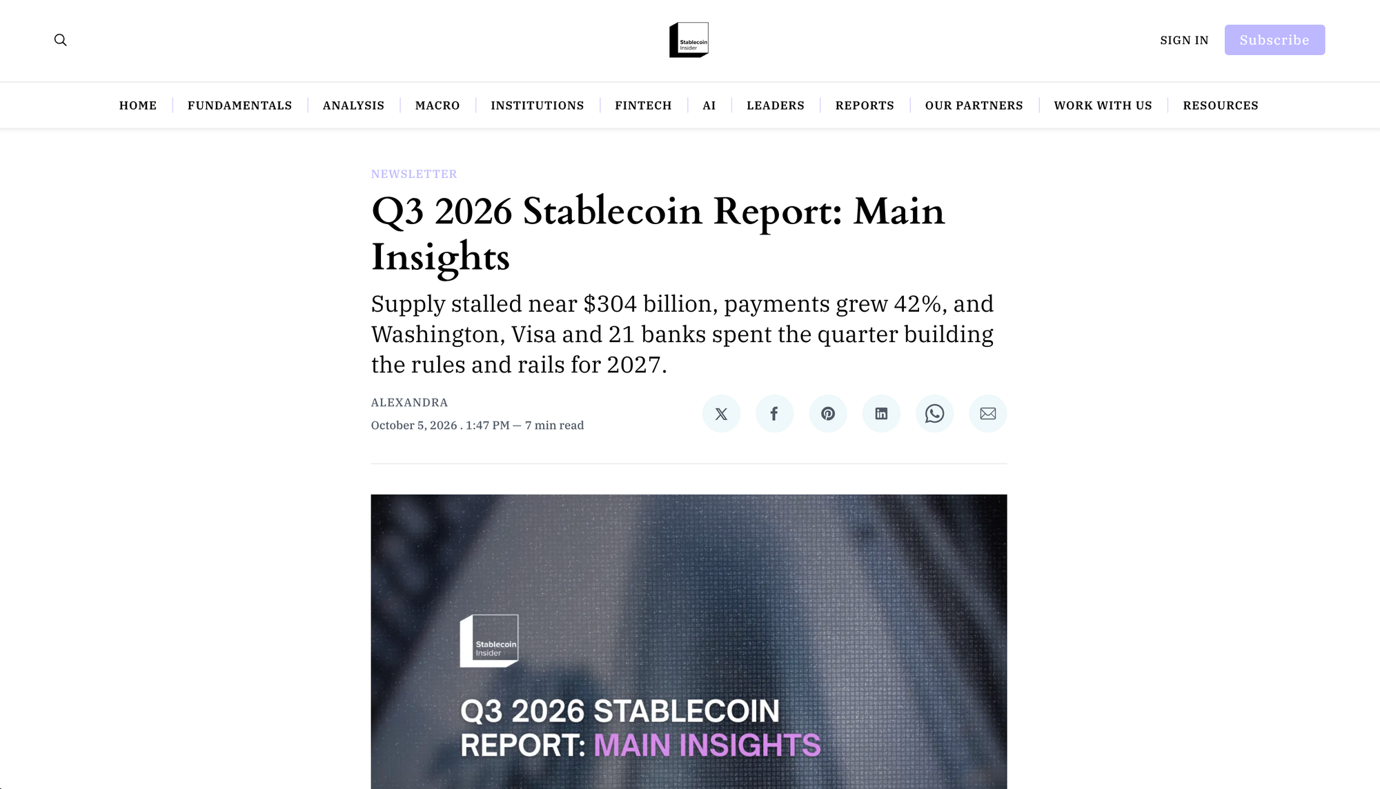 Stablecoin Payments