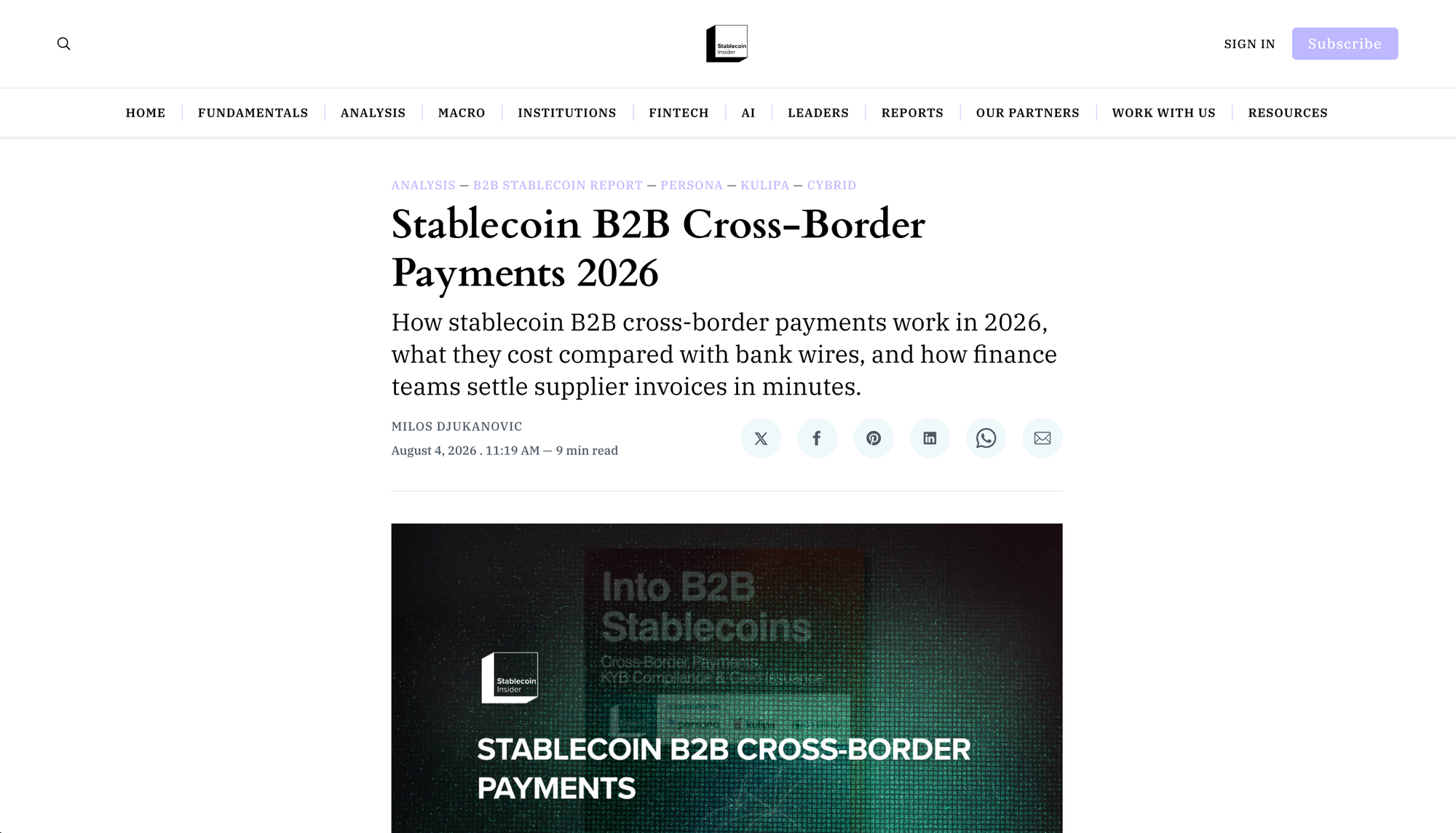 Neobanks Built on Stablecoin Rails Compared