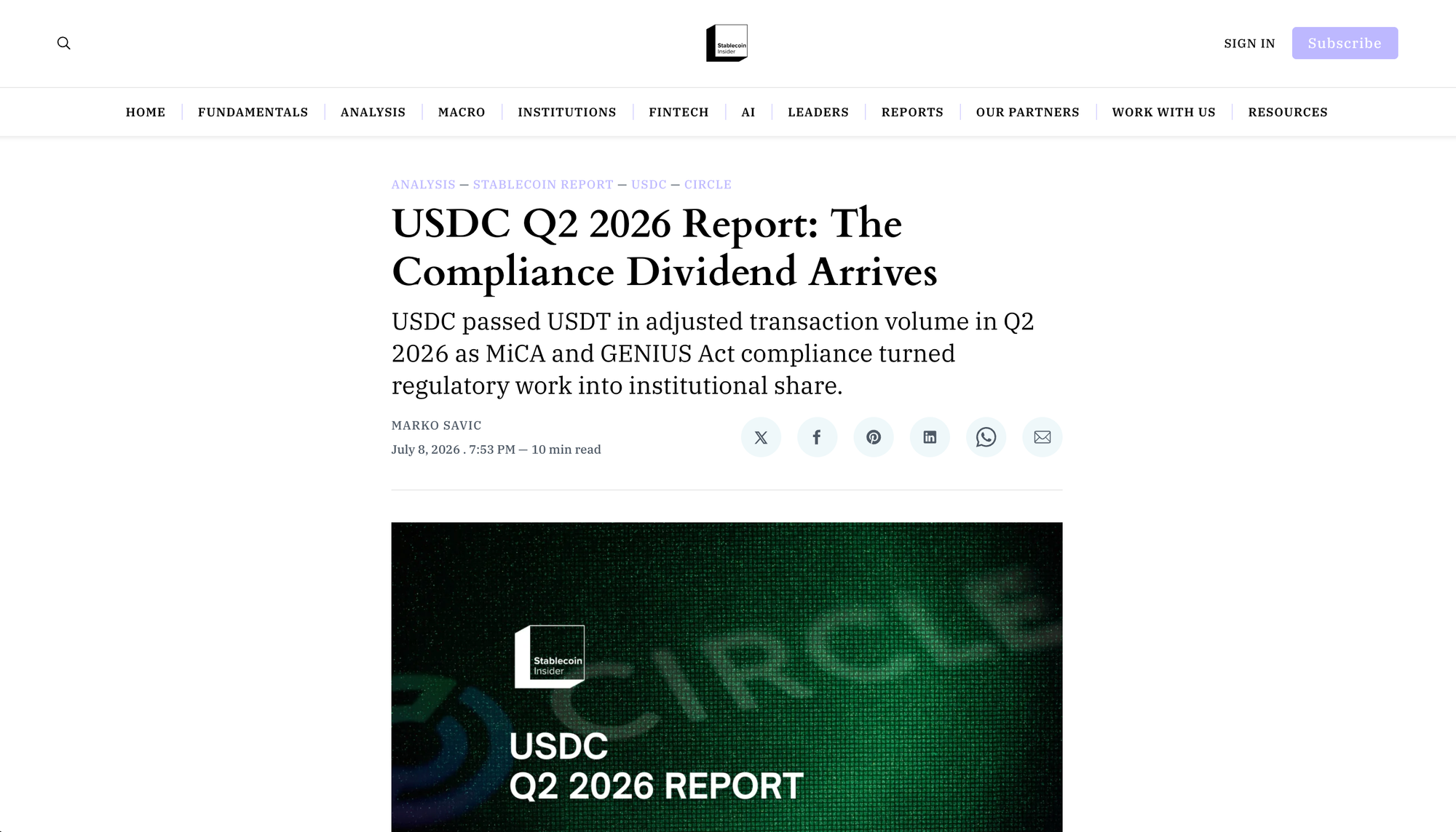 EURC or USDC