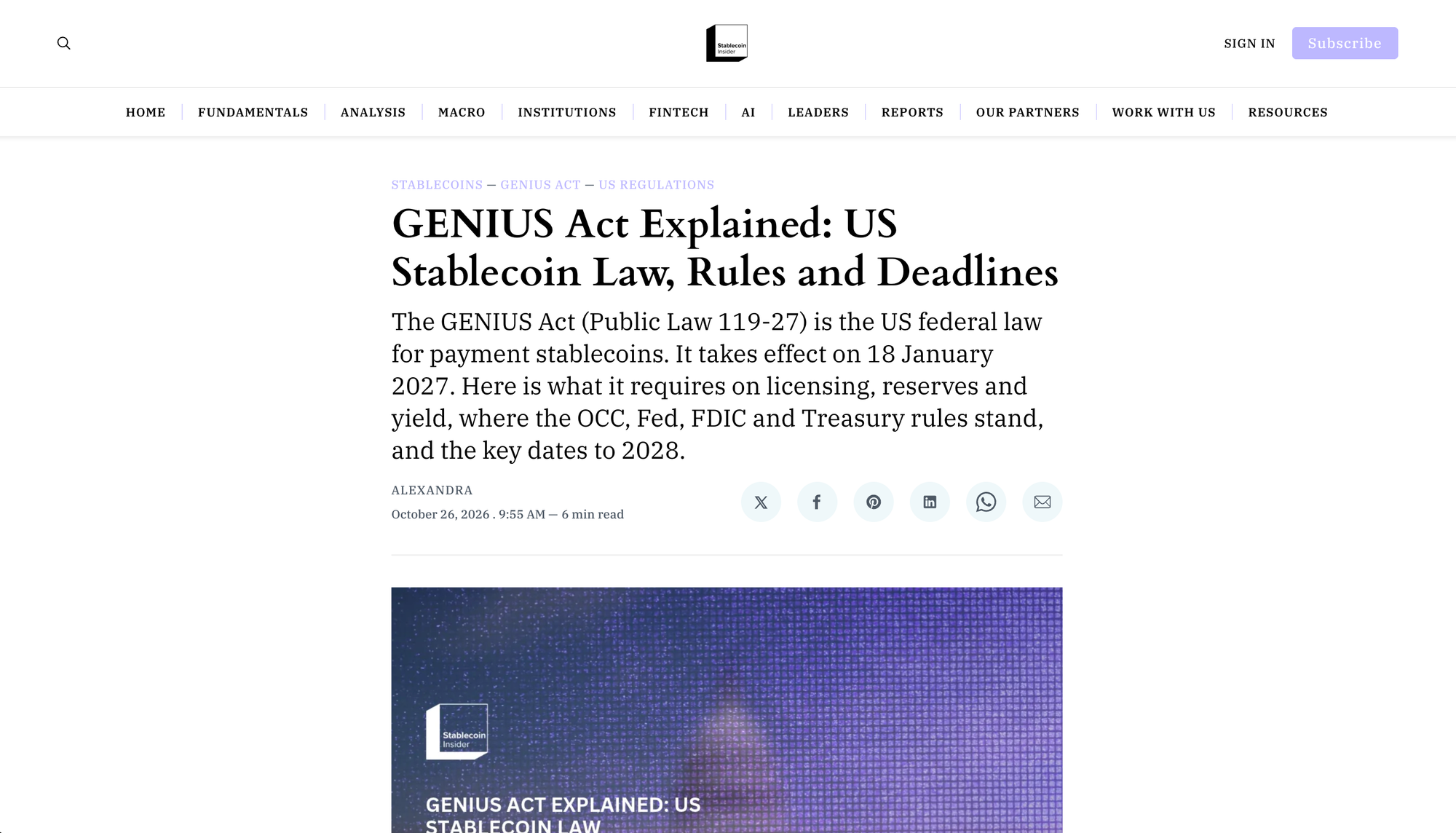 Can you still earn stablecoin yield? What the OCC’s GENIUS Act final rule changed.