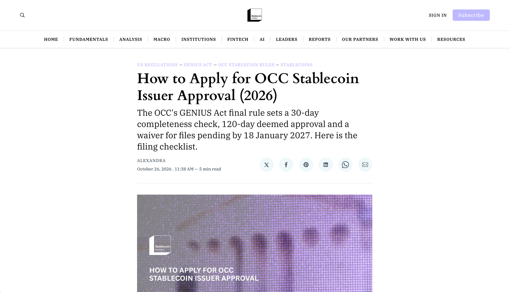 Can you still earn stablecoin yield? What the OCC’s GENIUS Act final rule changed.