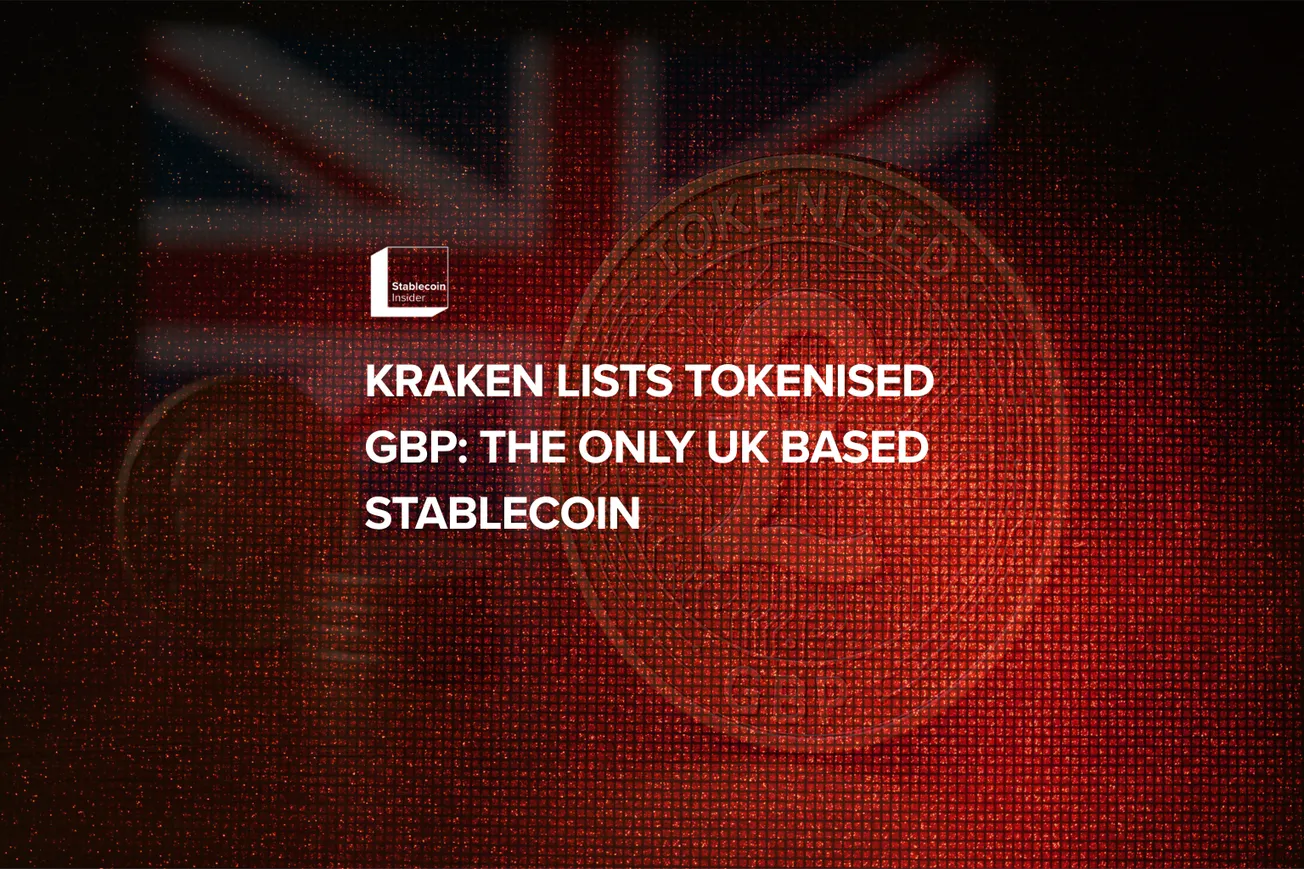 Kraken lists Tokenised GBP: The Only UK Based Stablecoin