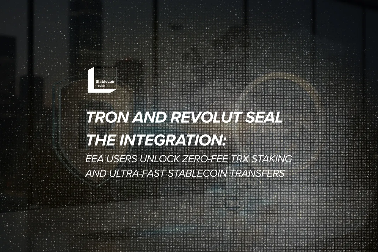 TRON and Revolut: Zero-Fee TRX Staking and Instant Stablecoin Transfers