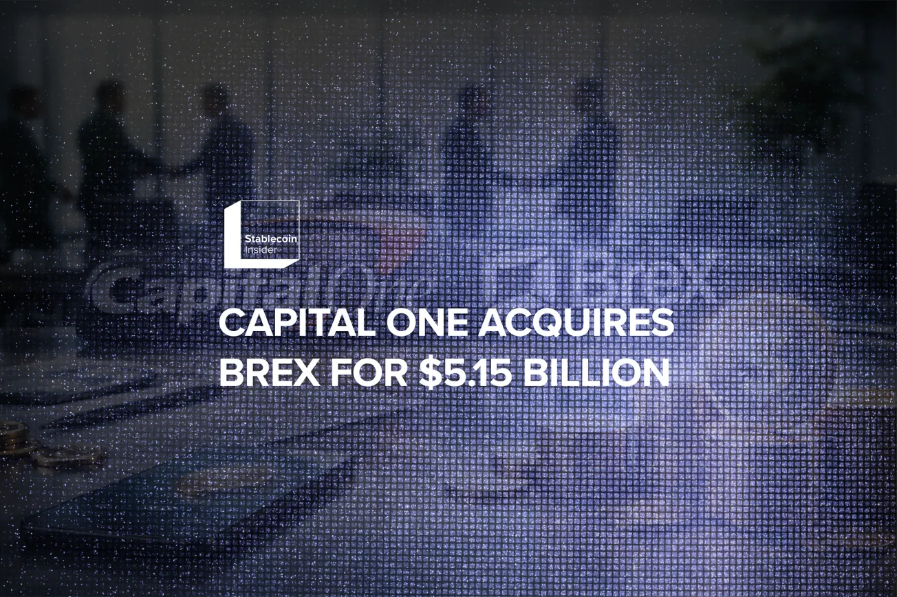 Capital One Acquires Brex for $5.15 Billion to Advance Stablecoin Payments