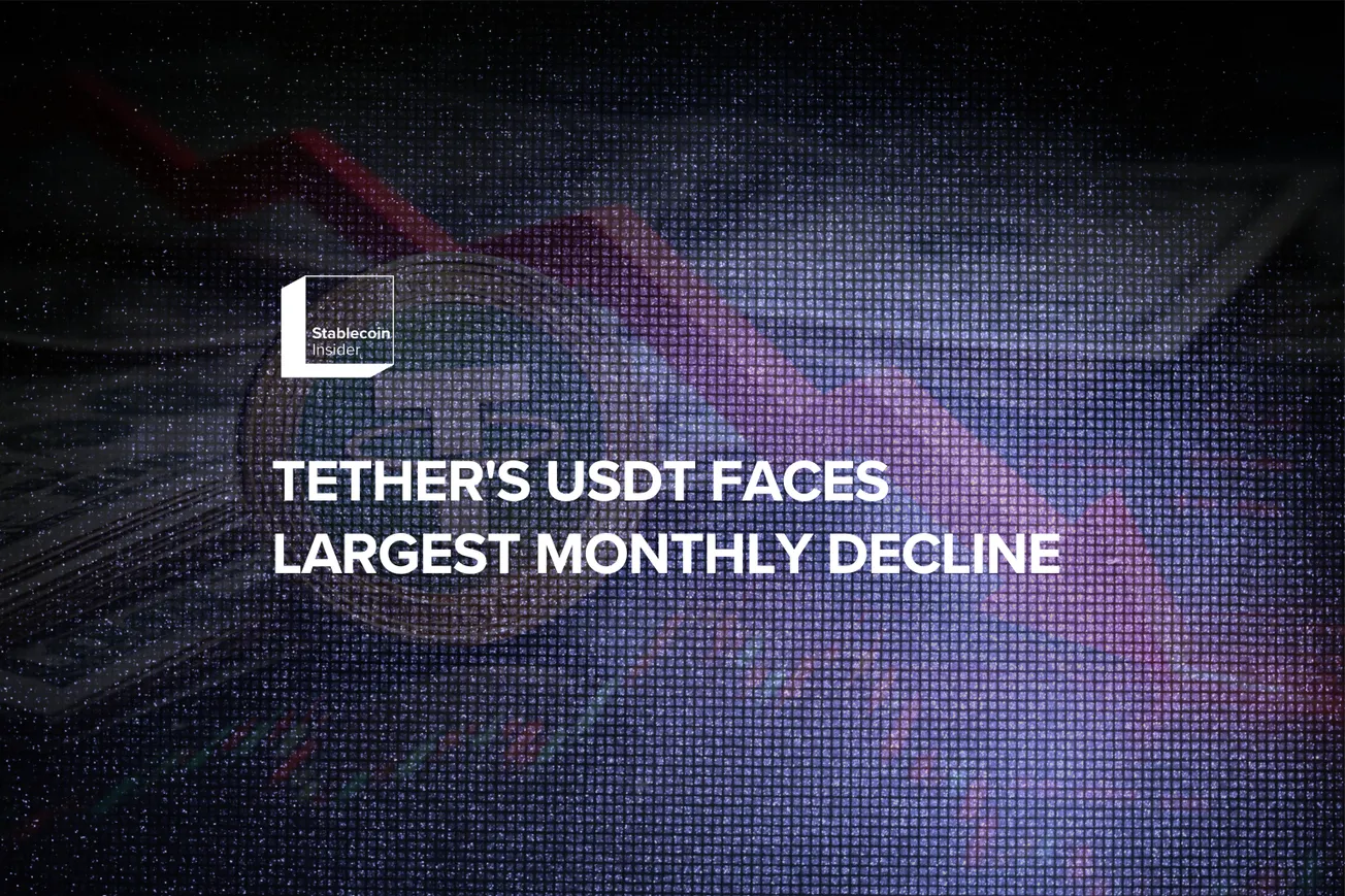 Tether's USDT Faces Largest Monthly Decline Since FTX Collapse