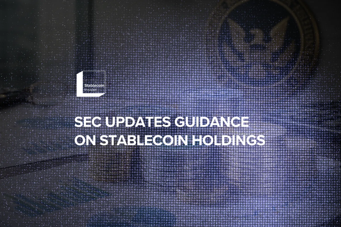 SEC Updates Guidance on Stablecoin Holdings