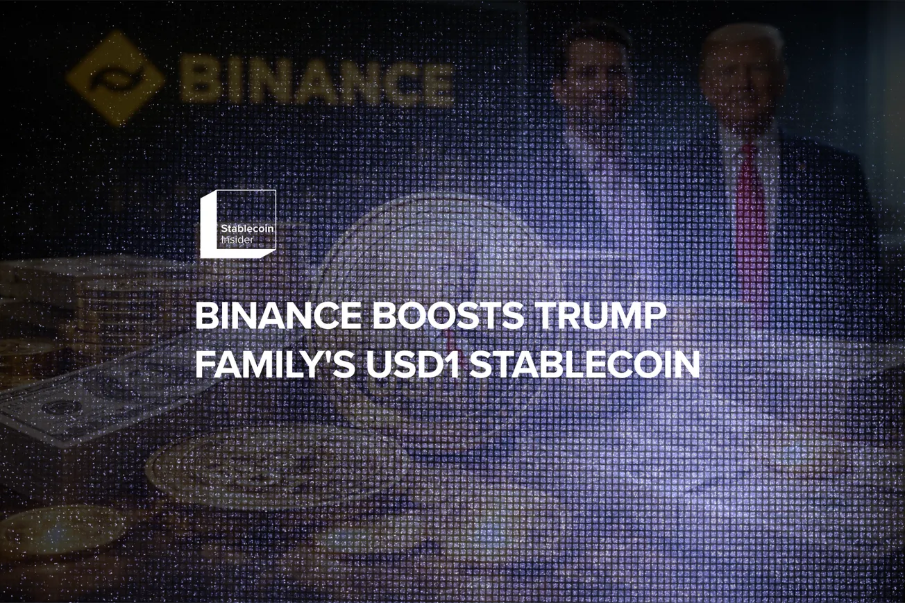 Binance Boosts Trump Family's USD1 Stablecoin