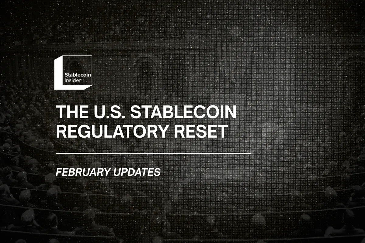 stablecoin regulations february 2026