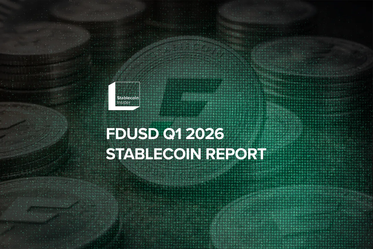 FDUSD Q1 2026 Stablecoin Report