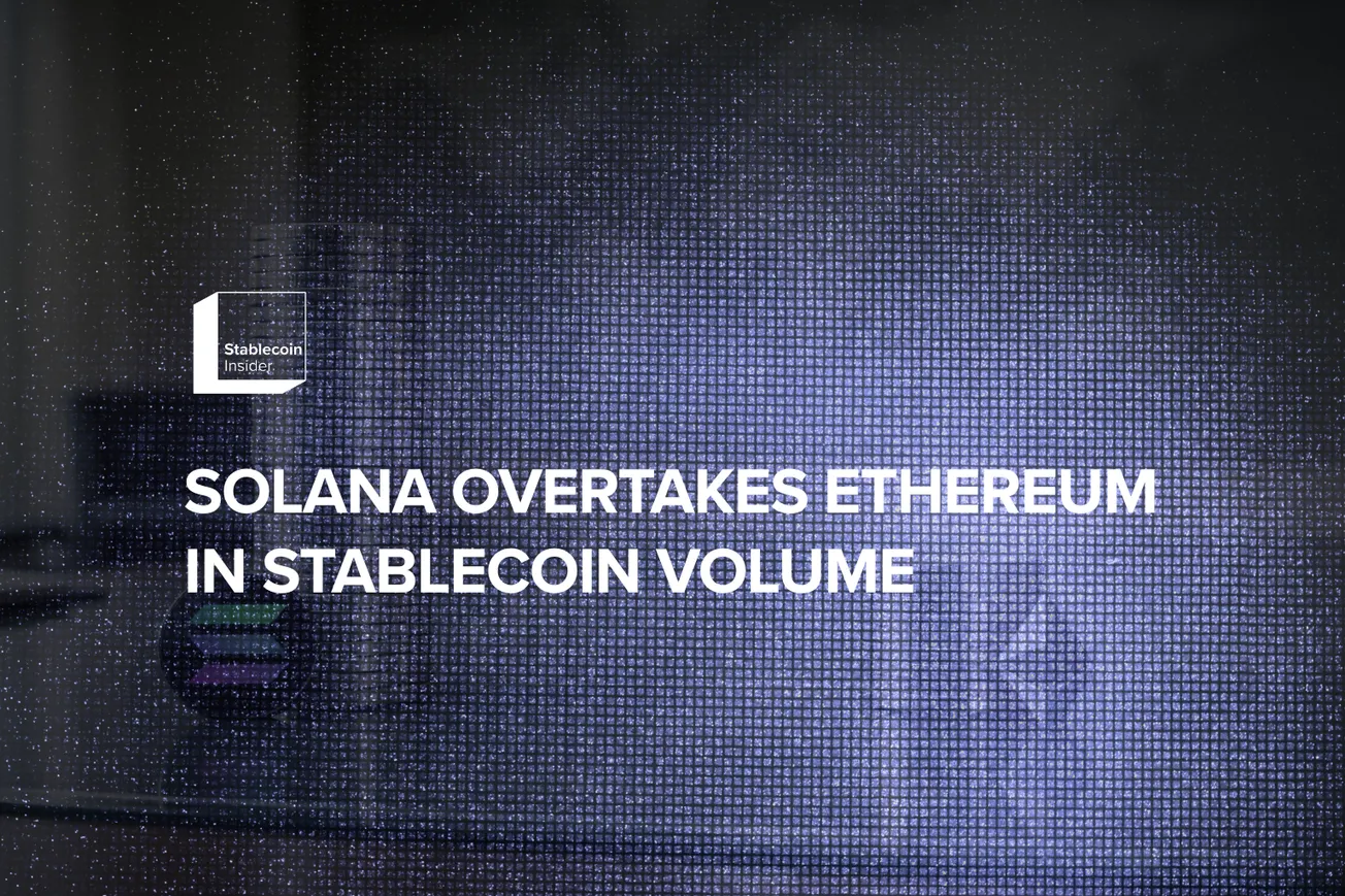 Solana Overtakes Ethereum in Stablecoin Volume