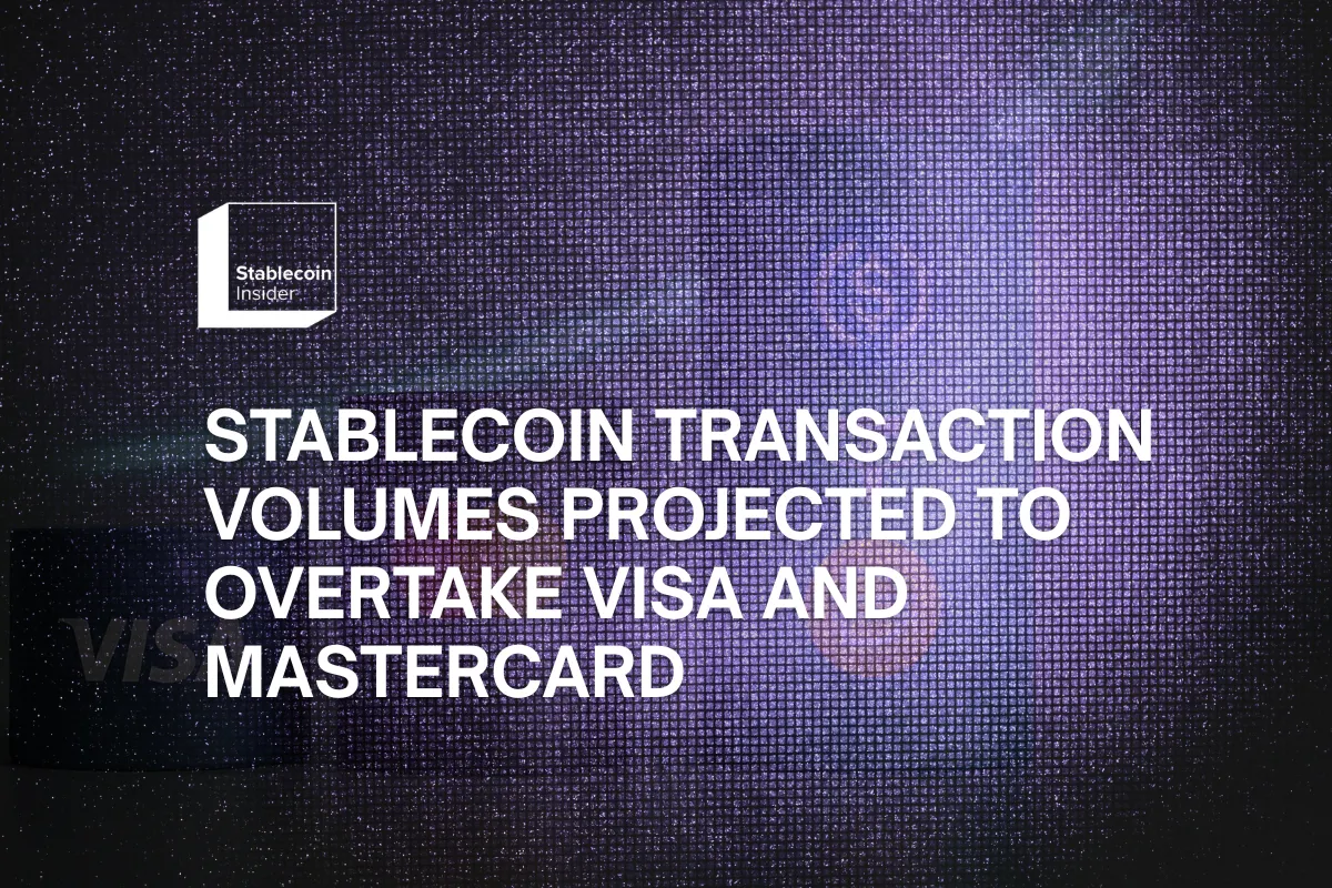 Stablecoin overtake Visa Mastercard