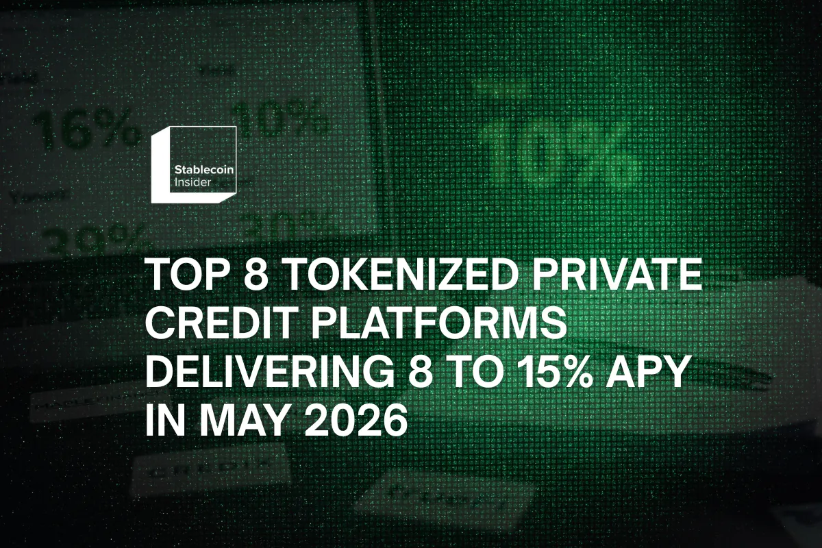Top 8 Tokenized Private Credit Platforms
