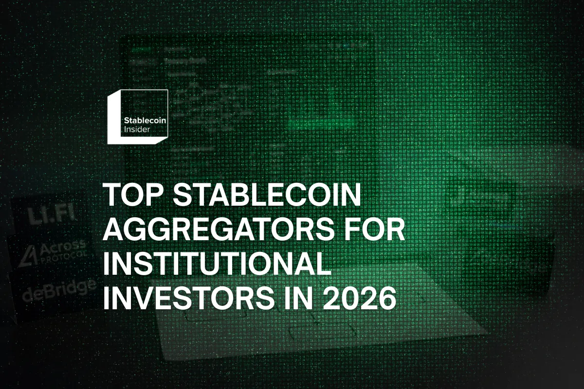 Top Stablecoin Aggregators for Institutional Investors in 2026