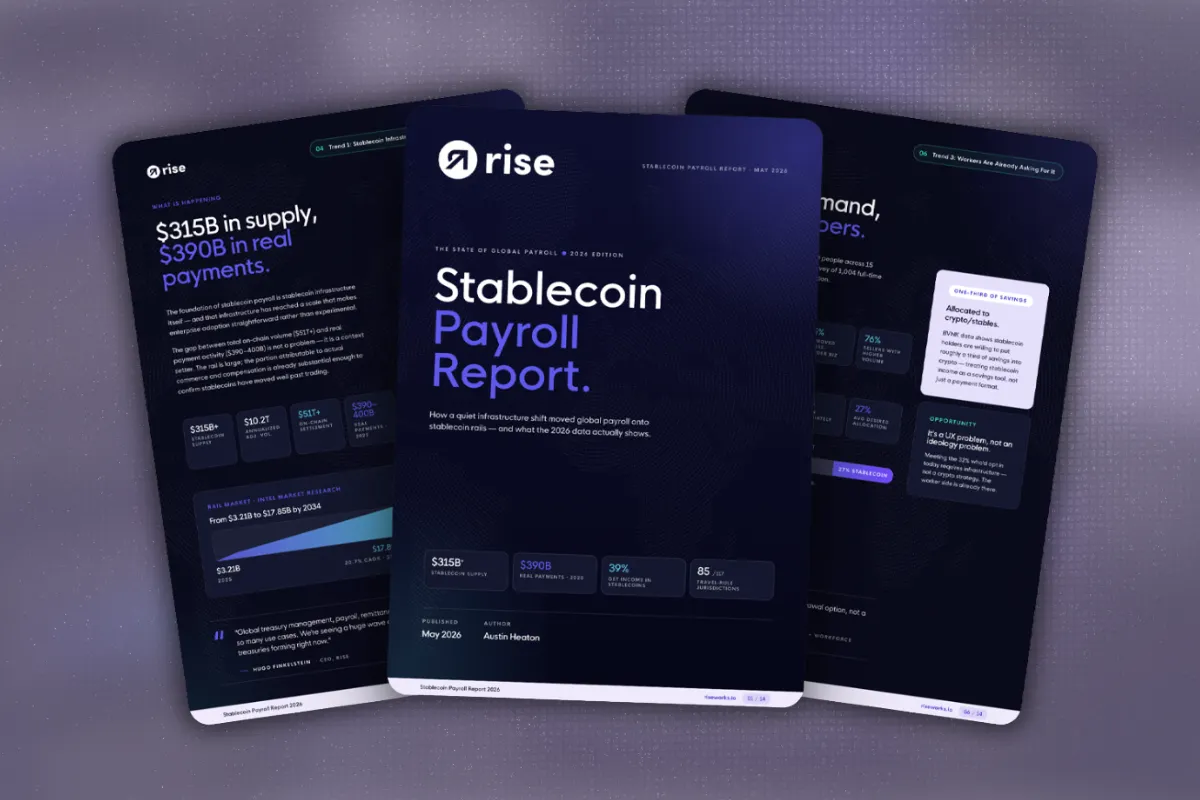 Stablecoin Payroll Report 2026