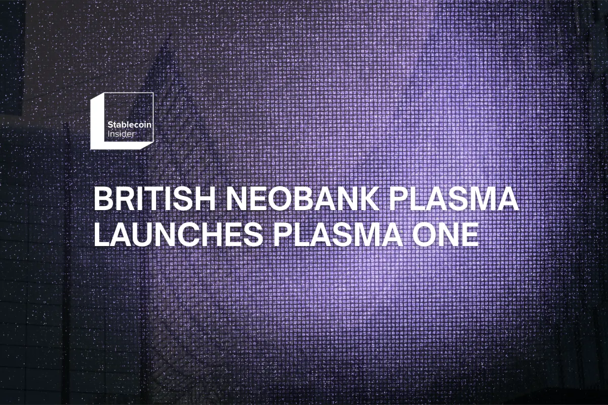 British Neobank Plasma Launches Plasma One