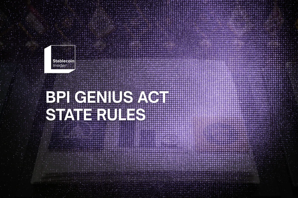 BPI Warns Treasury That Weak State Stablecoin Rules Would Trigger a Race to the Bottom Under the GENIUS Act