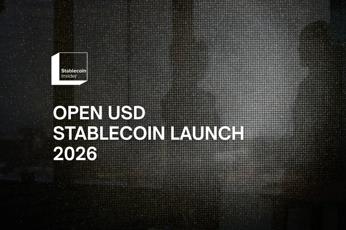 Open USD Stablecoin Launch 2026