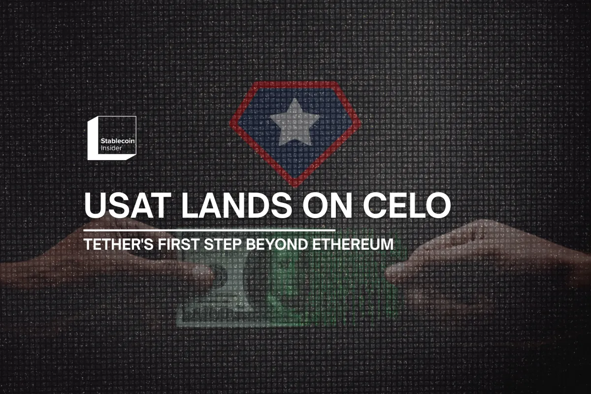 Tether's USAT Stablecoin Launches on Celo