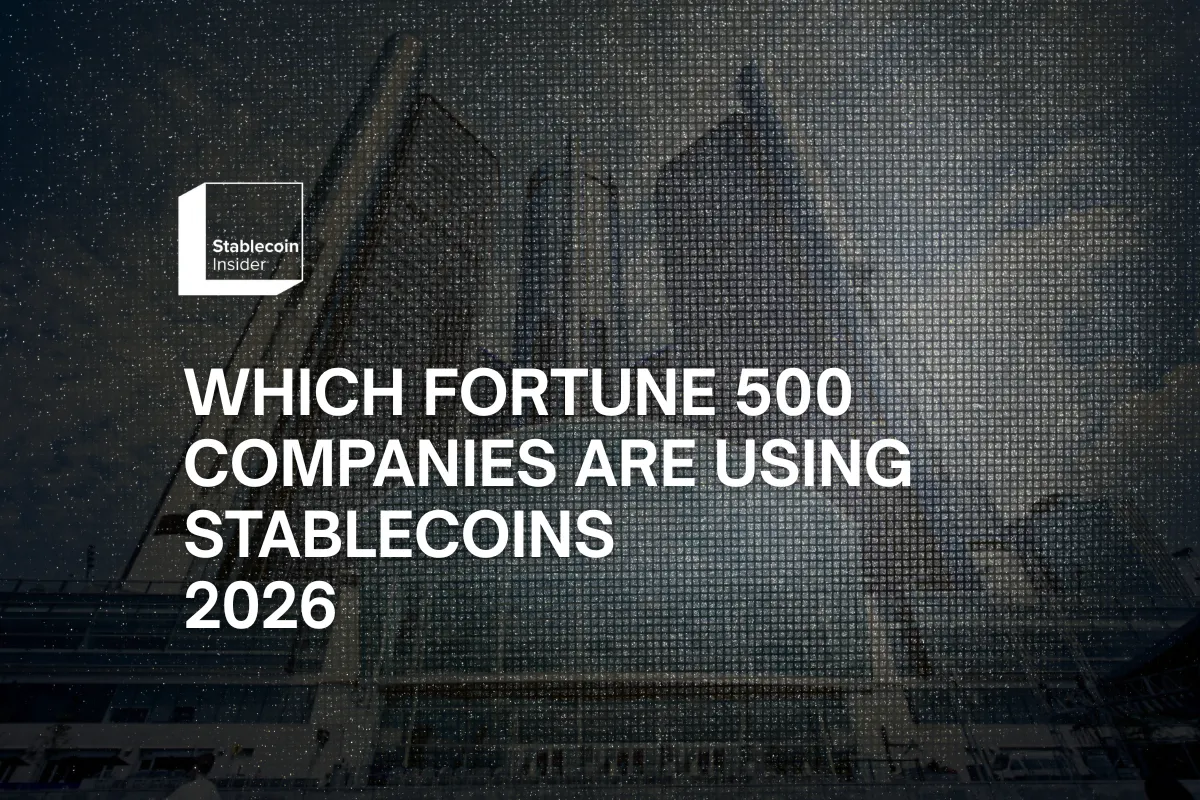 Which Fortune 500 Companies Are Using Stablecoins 2026