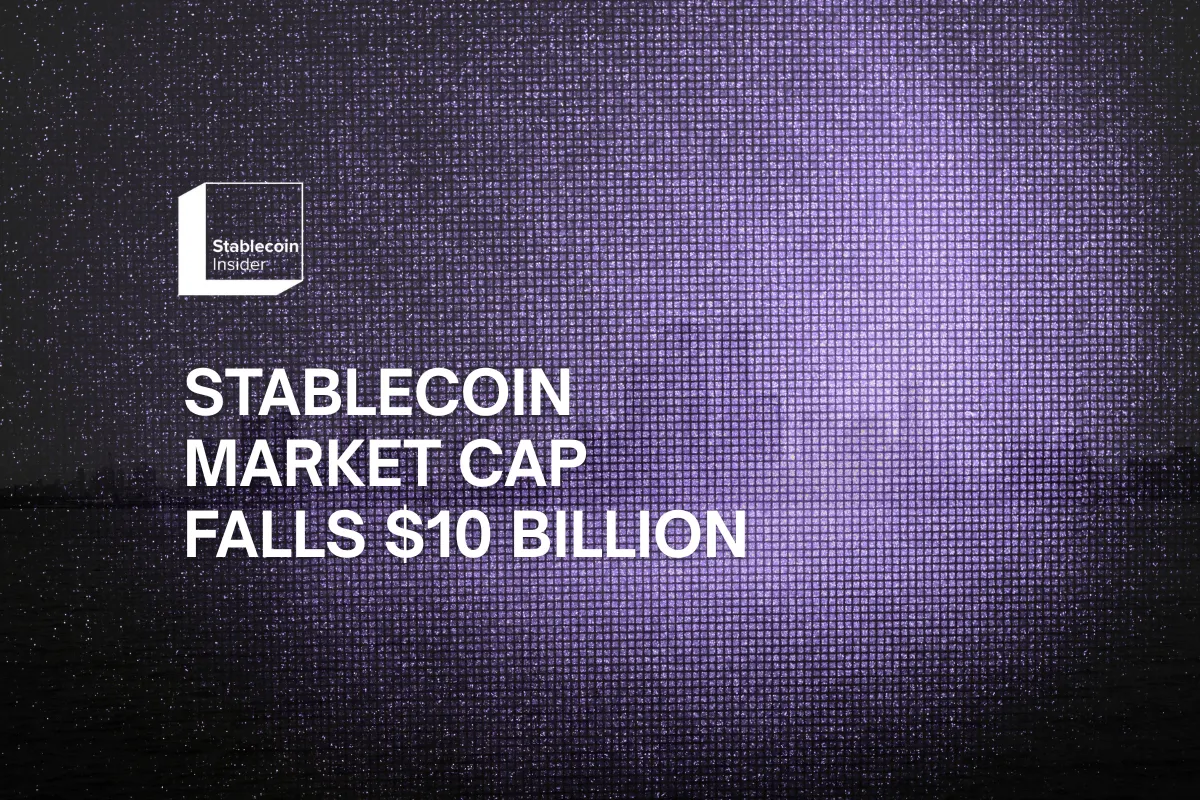 Stablecoin Market Cap Falls $10 Billion