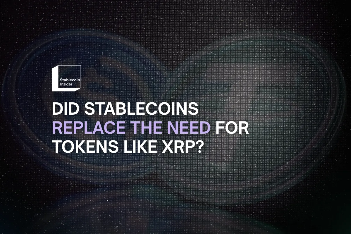 Did Stablecoins Replace the Need for Tokens Like XRP?