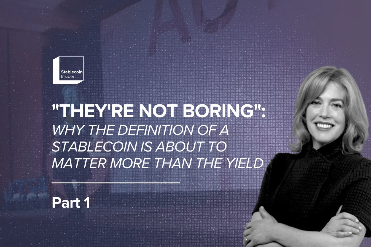 "They're Not Boring": Why the Definition of a Stablecoin Is About to Matter More Than the Yield