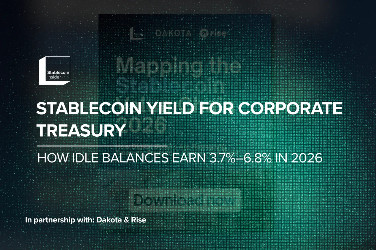 Stablecoin Yield for Corporate Treasury
