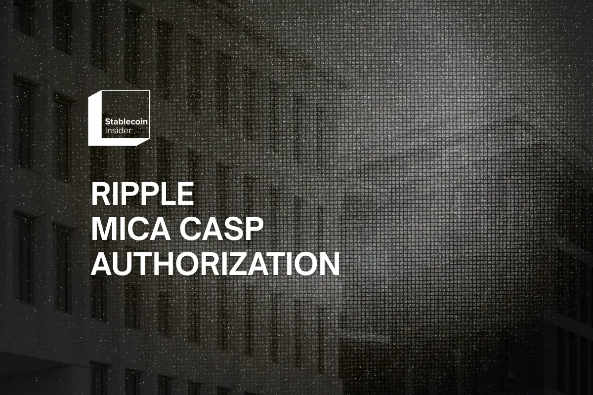 Ripple MiCA CASP Authorization