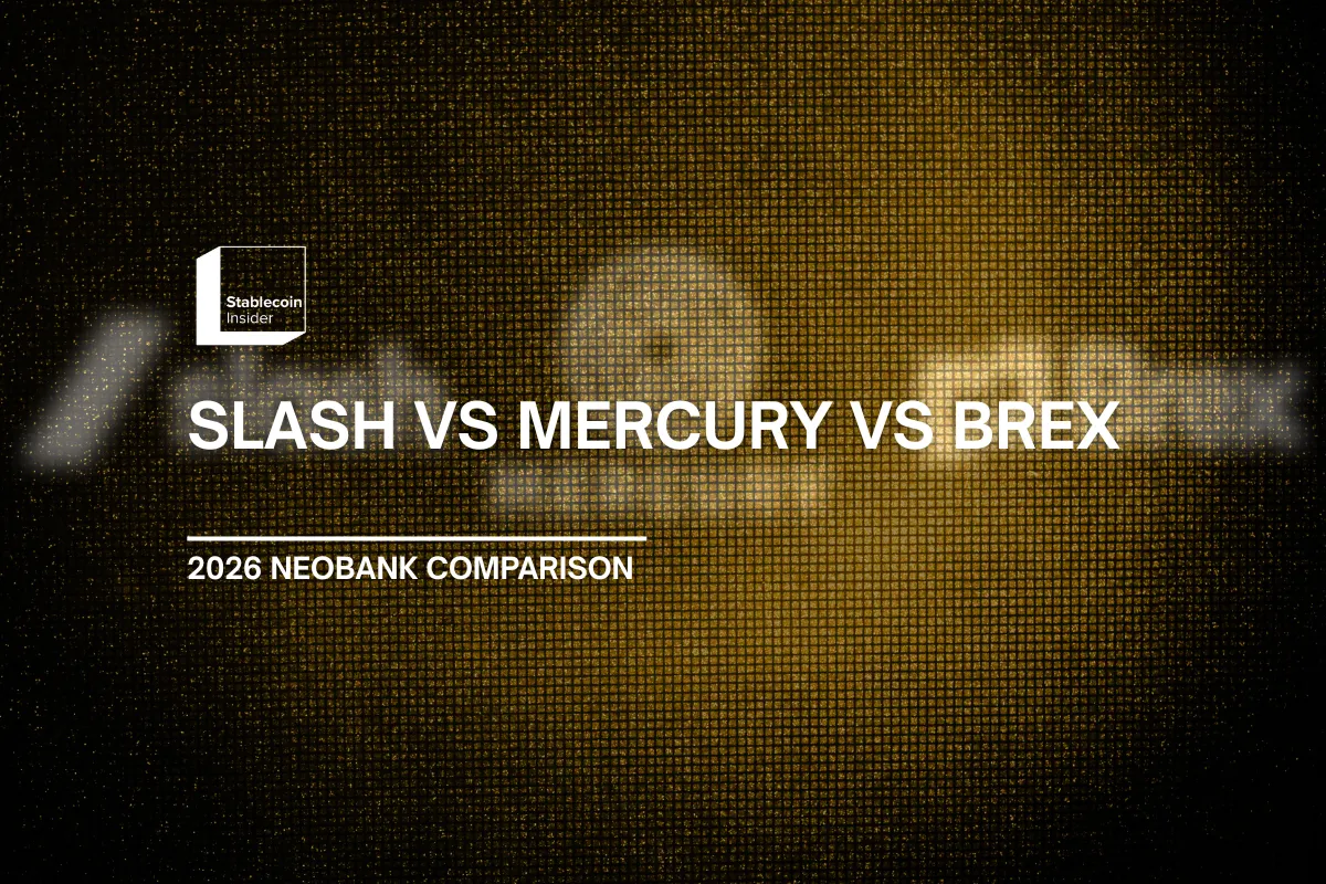 Slash vs Mercury vs Brex: 2026 Neobank Comparison