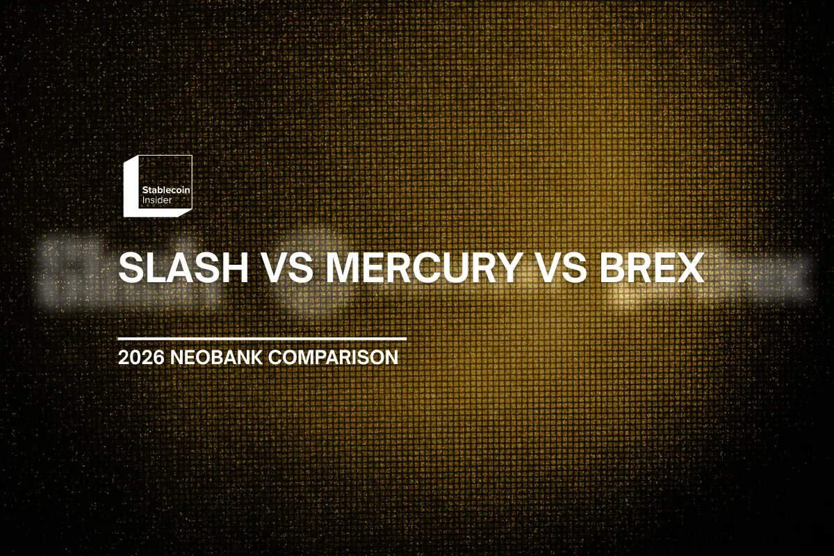 Slash vs Mercury vs Brex: 2026 Neobank Comparison