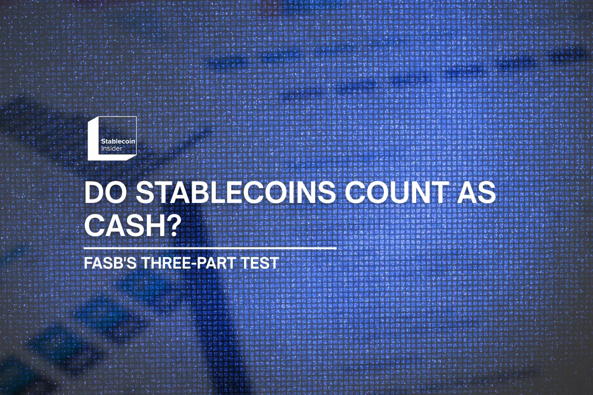 Do Stablecoins Count as Cash on a Balance Sheet?